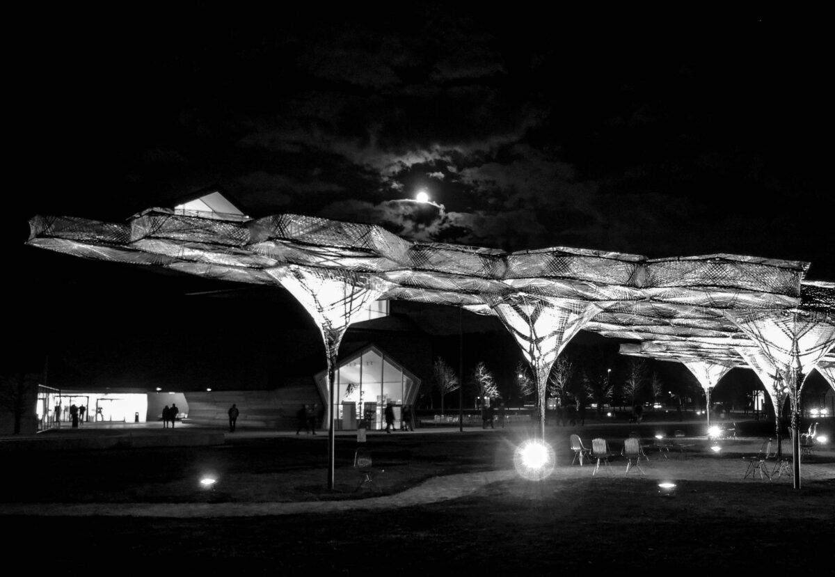 The Elytra Filament Pavilion at the Vitra Campus