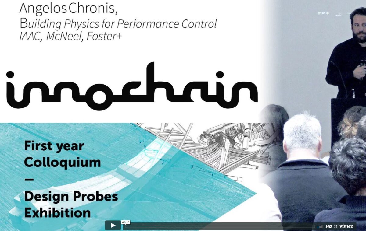 Innochain Colloquium Presentation – Integrating Building Physics for Performance Control